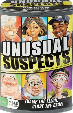 Cover image of Unusual Suspects board game