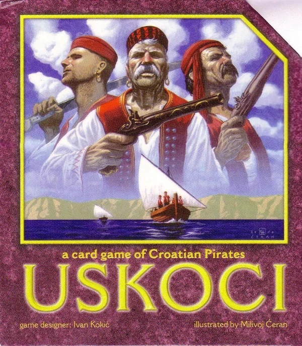 Cover image of Uskoci: A Card Game of Croatian Pirates board game
