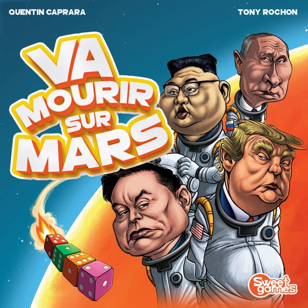 Cover image of Va Mourir Sur Mars board game
