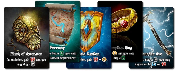 Cover image of Valeria: Card Kingdoms – Expansion Pack #06: Relics board game