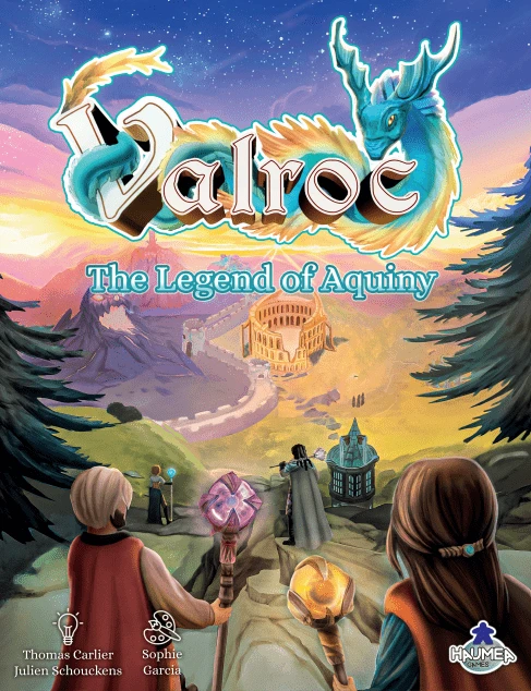 Cover image of Valroc: The Legend of Aquiny board game