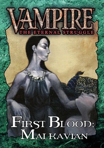 Cover image of Vampire: The Eternal Struggle – First Blood: Malkavian board game