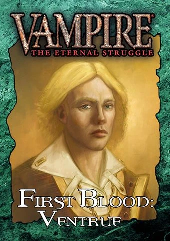 Cover image of Vampire: The Eternal Struggle – First Blood: Ventrue board game