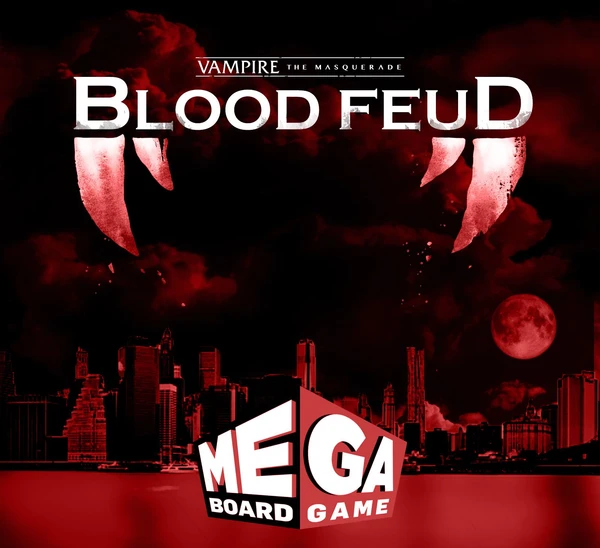 Cover image of Vampire: The Masquerade – Blood Feud board game