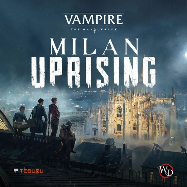 Cover image of Vampire: The Masquerade – Milan Uprising board game