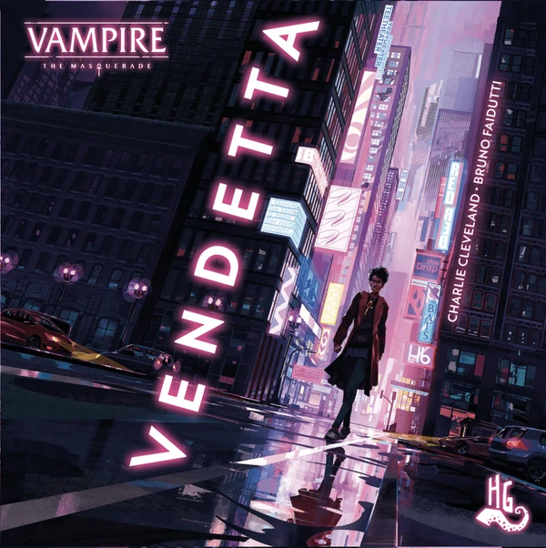 Cover image of Vampire: The Masquerade – Vendetta board game