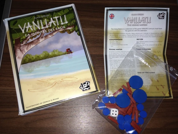 Cover image of Vanuatu: The Rising Waters board game