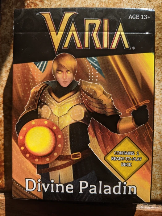 Cover image of Varia: Divine Paladin board game