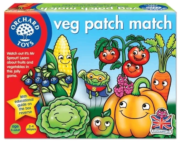 Cover image of Veg Patch Match board game