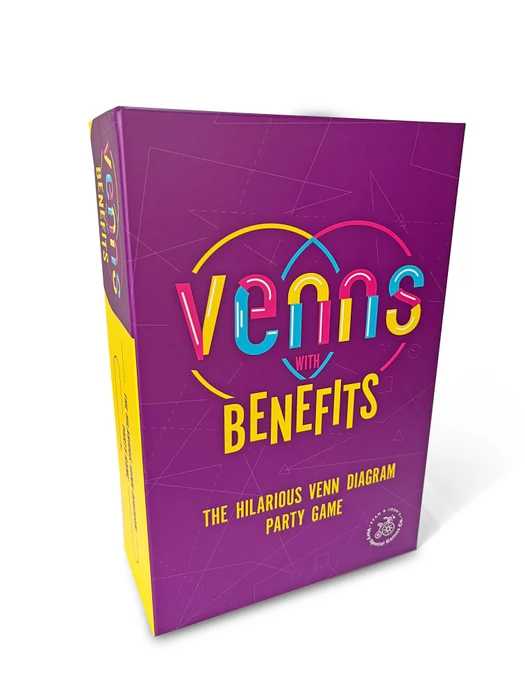 Cover image of Venns with Benefits: The Hilarious Venn Diagram Game board game