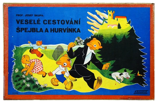Cover image of Veselé cestování Spejbla a Hurvínka board game