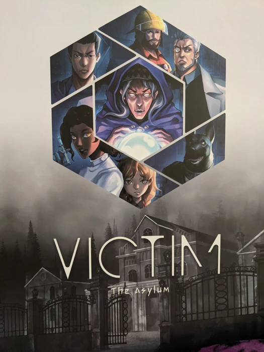 Cover image of Victim: Asylum board game
