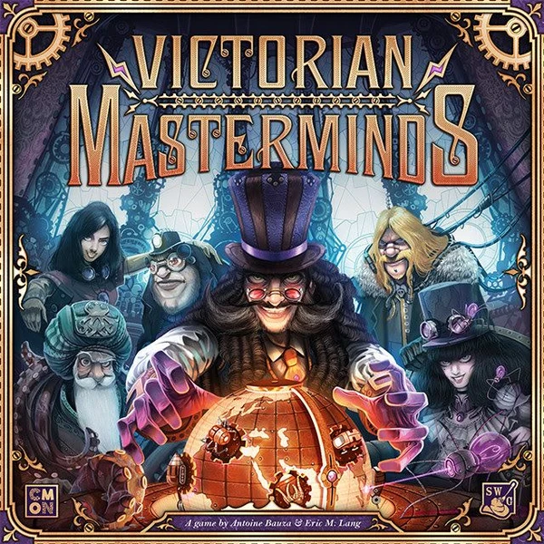 Cover image of Victorian Masterminds board game