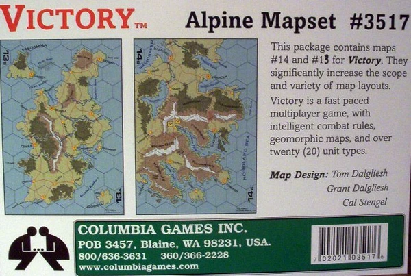 Cover image of Victory: The Blocks of War – Extra Maps board game