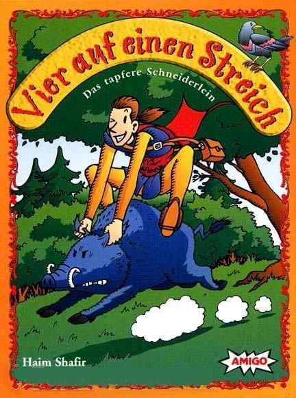 Cover image of Vier auf einen Streich board game