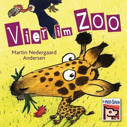 Cover image of Vier im Zoo board game
