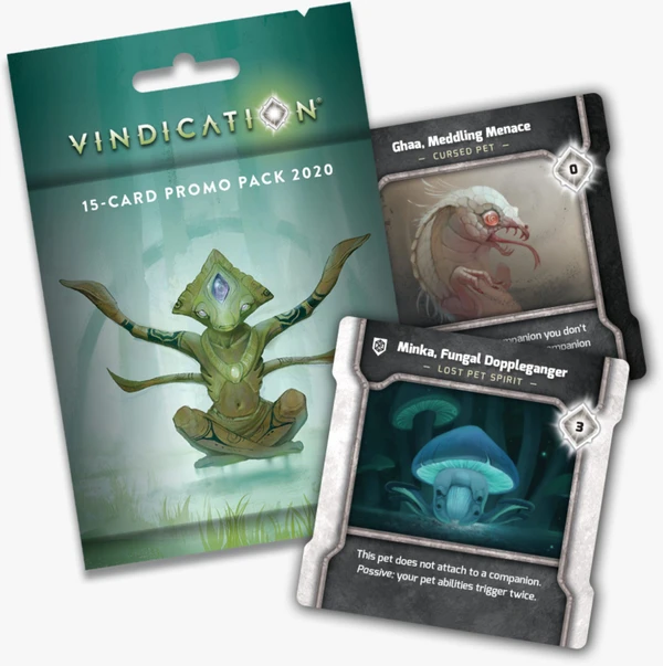 Cover image of Vindication: Promo Pack 2020 board game