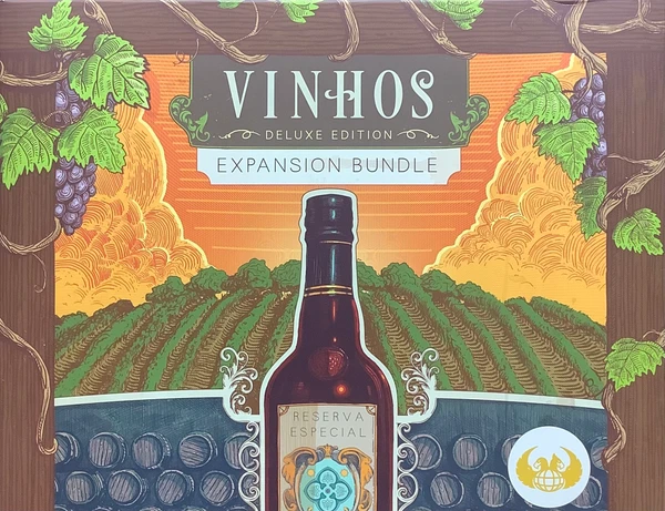 Cover image of Vinhos Deluxe Edition: Expansion Bundle board game