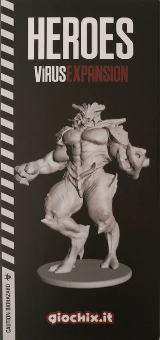 Cover image of Virus: Heroes Expansion board game