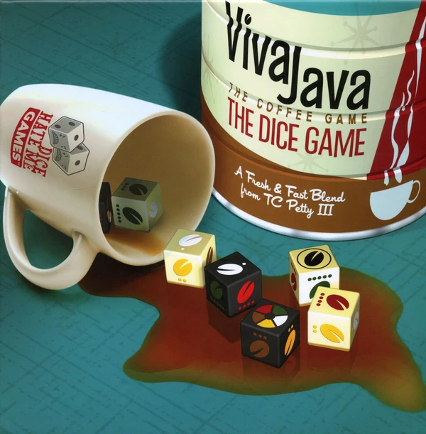 Cover image of VivaJava: The Coffee Game: The Dice Game board game