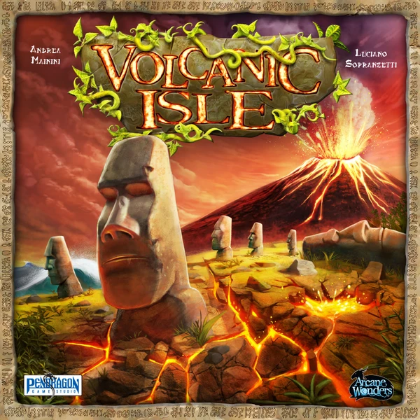 Cover image of Volcanic Isle board game
