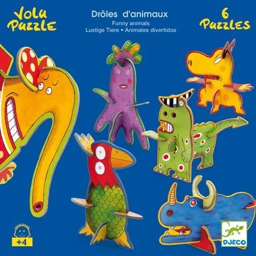 Cover image of Volu Puzzle: Drôles D'Animaux – Funny Animals board game