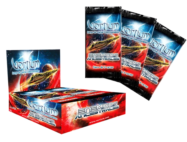 Cover image of Vortium: Enemigos Ancestrales board game