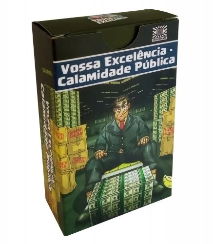 Cover image of Vossa Excelência: Calamidade Pública board game