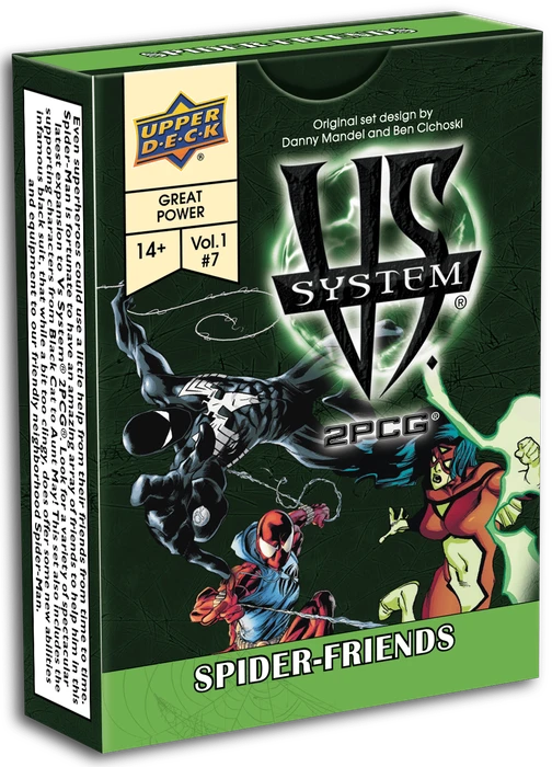 Cover image of Vs. System 2PCG: Spider-Friends board game