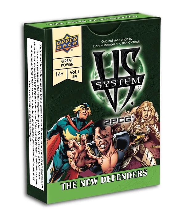 Cover image of Vs. System 2PCG: The New Defenders board game