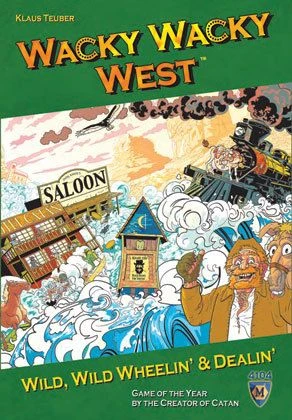 Cover image of Wacky Wacky West board game