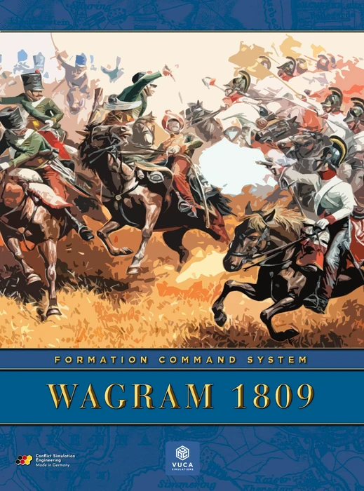 Cover image of Wagram 1809: Formation Command #1 board game