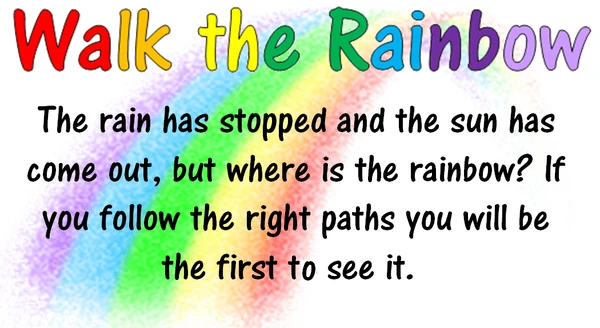 Cover image of Walk the Rainbow board game