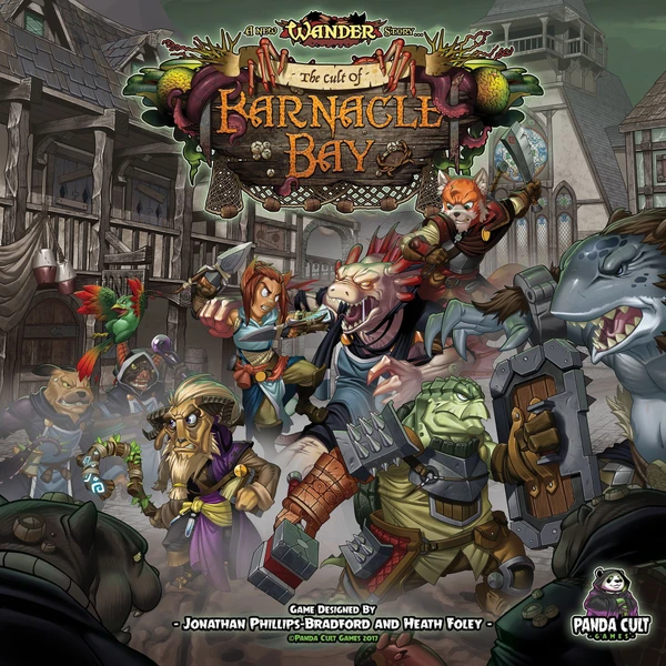 Cover image of Wander: The Cult of Barnacle Bay board game