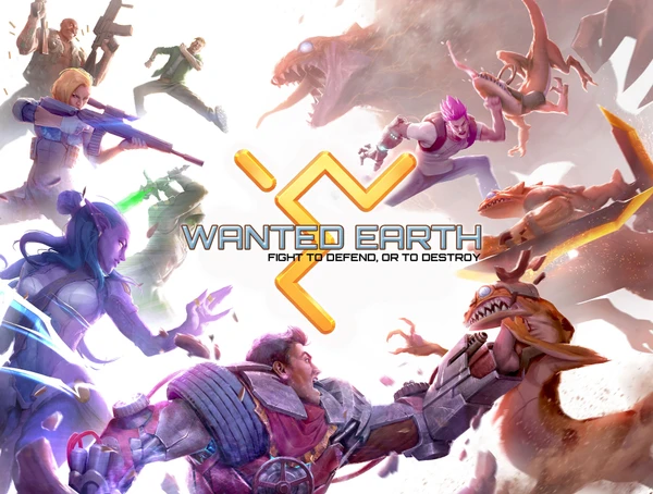 Cover image of Wanted Earth board game