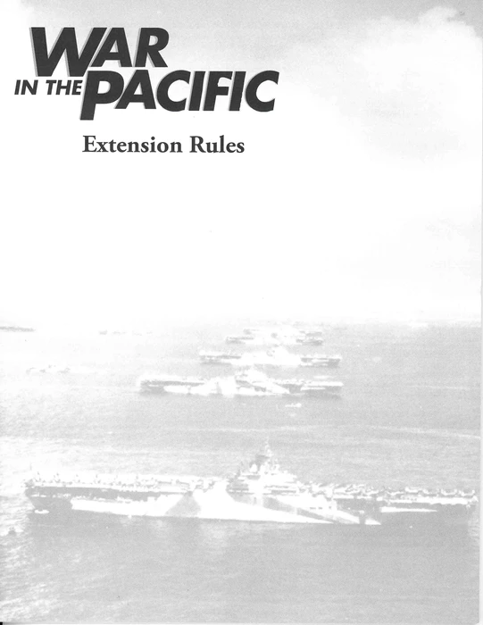 Cover image of War in the Pacific Extension Kit board game