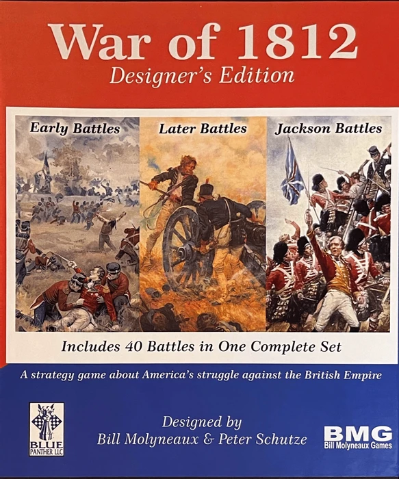 Cover image of War of 1812: Designer's Edition board game