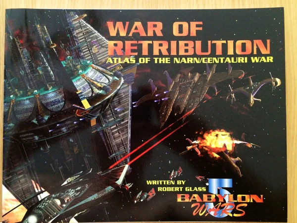 Cover image of War of Retribution: Atlas of the Narn-Centauri War board game