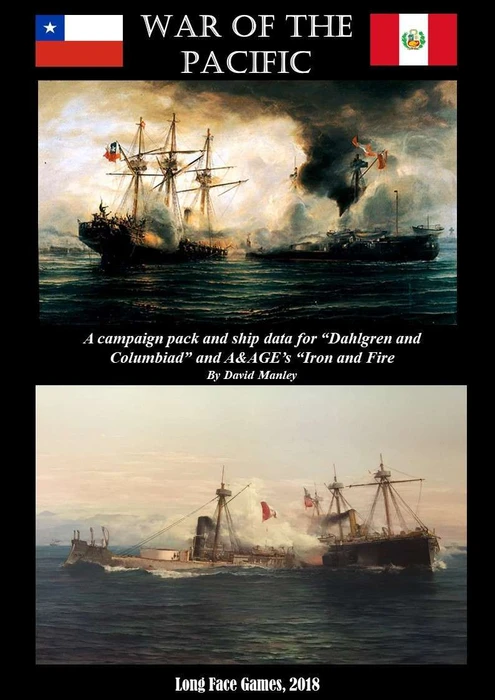 Cover image of War of the Pacific: A Campaign Pack and Ship Data board game