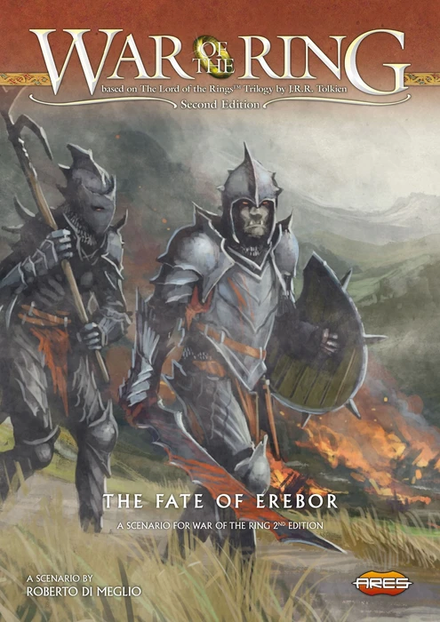 Cover image of War of the Ring: The Fate of Erebor board game