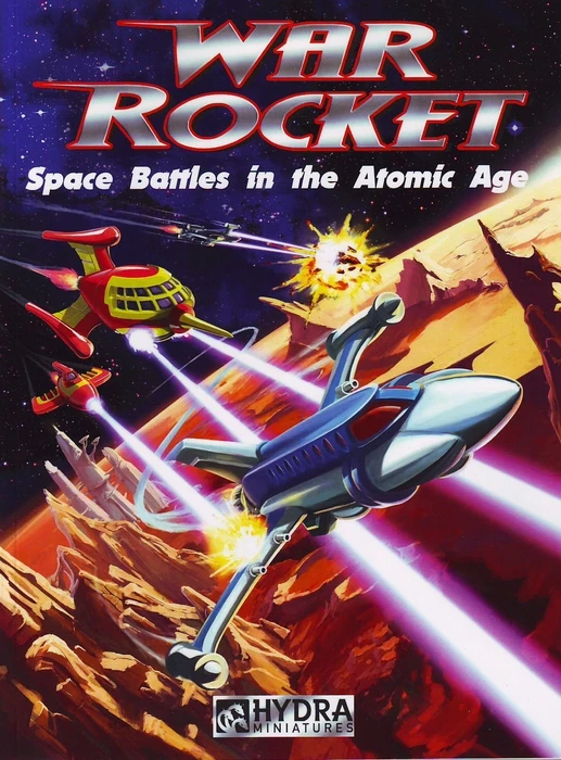 Cover image of War Rocket: Space Battles in the Atomic Age board game