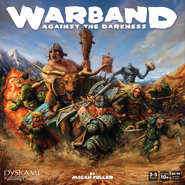 Cover image of Warband: Against the Darkness board game