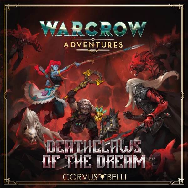 Cover image of Warcrow Adventures: Deathclaws of the Dream board game