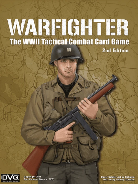 Cover image of Warfighter: The WWII Tactical Combat Card Game board game