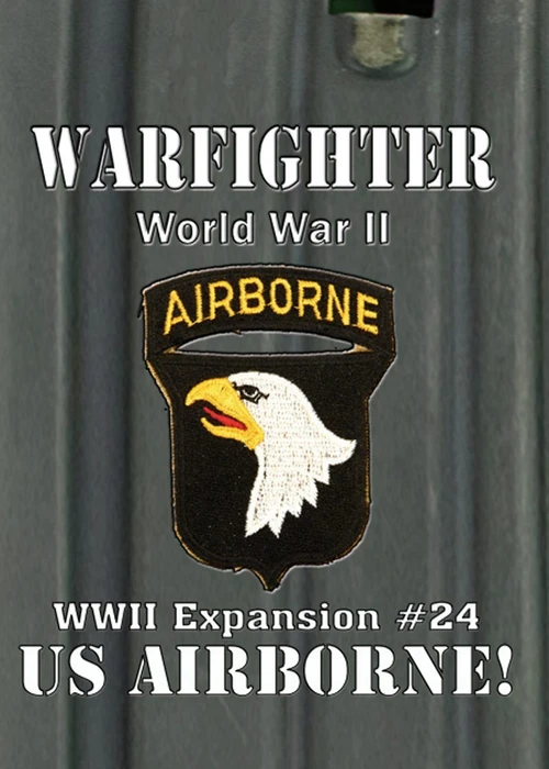 Cover image of Warfighter: WWII Expansion #24 – US Airborne! board game