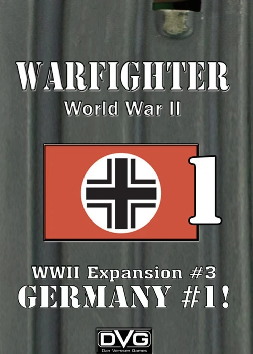 Cover image of Warfighter: WWII Expansion #3 – Germany! board game