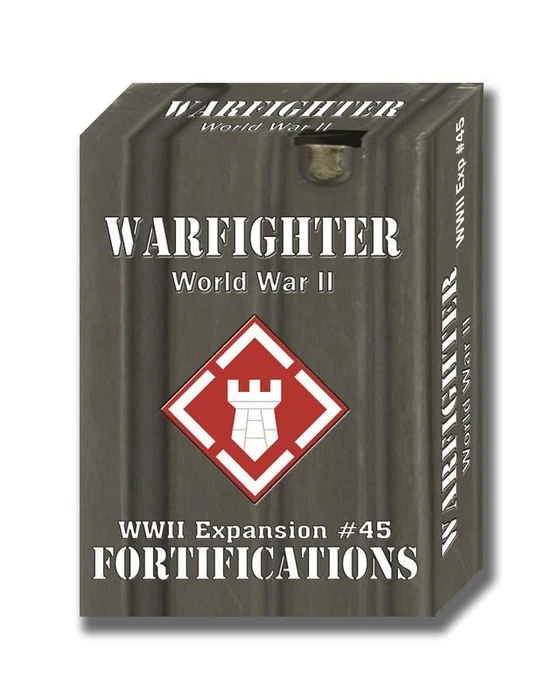 Cover image of Warfighter: WWII Expansion #45 – Fortifications board game