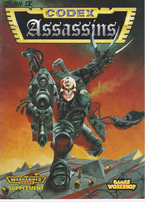 Cover image of Warhammer 40,000 (Second Edition): Codex – Assassins board game