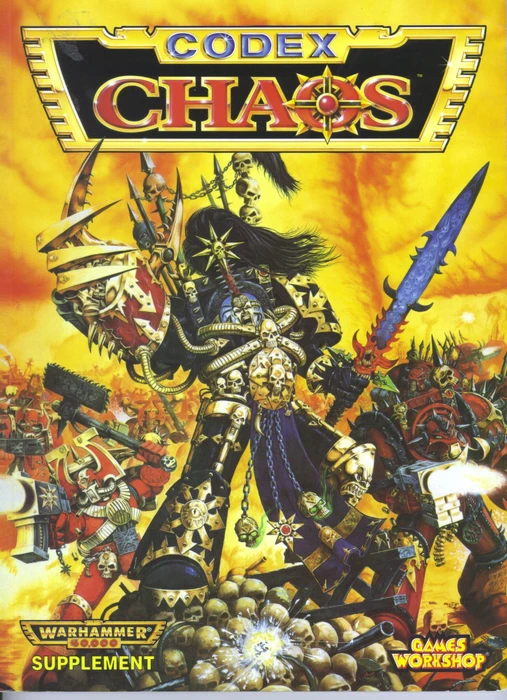 Cover image of Warhammer 40,000 (Second Edition): Codex – Chaos board game