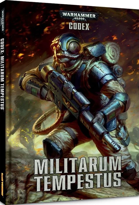 Cover image of Warhammer 40,000 (Sixth Edition): Codex – Militarum Tempestus board game